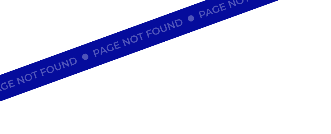 Page Not Found ribbon