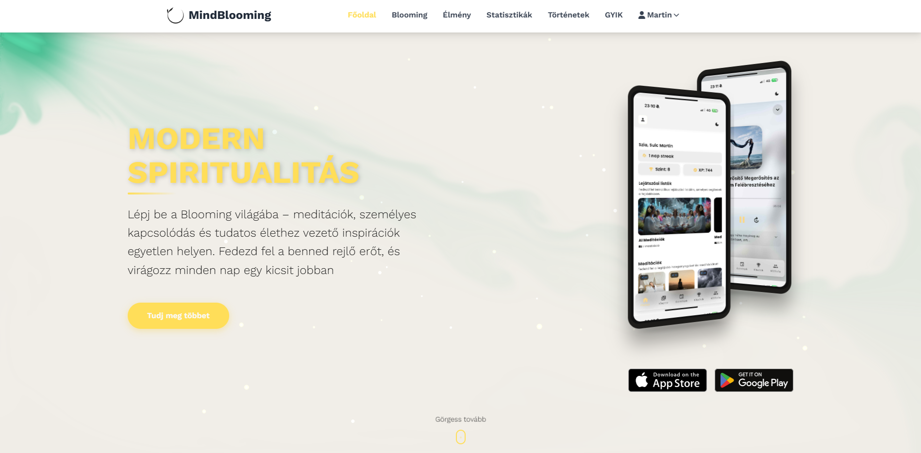 MindBlooming – mentális egészség app